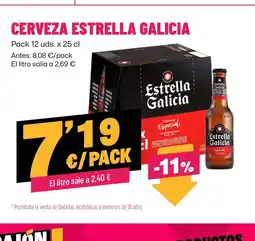 AhorraMas ESTRELLA GALICIA Cerveza oferta
