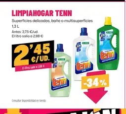 AhorraMas TENN Limpiahogar oferta