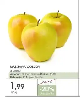 Supermercados Plaza Manzana golden oferta