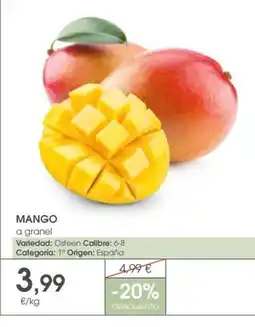 Supermercados Plaza Mango oferta