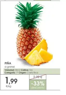 Supermercados Plaza Piña oferta