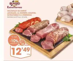 Supermercados Plaza Solomillo de cerdo adobado, al romero, bol extratierno o 4 pimientas oferta