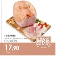 Supermercados Plaza FERRARINI Jamón cocido italiano oferta