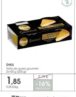 Supermercados Plaza DHUL Tarta de queso gourmet oferta