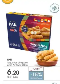 Supermercados Plaza PAN Tequeños de queso para Air Fryer oferta