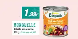 Supermercados Plaza BONDUELLE Chili sin carne oferta