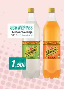 Supermercados Plaza SCHWEPPES Limón/Naranja oferta