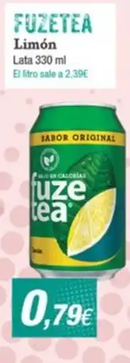 Supermercados Plaza FUZETEA Limón Lata oferta