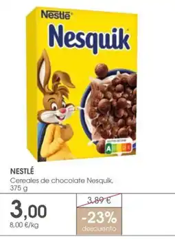 Supermercados Plaza NESTLÉ Cereales de chocolate Nesquik oferta