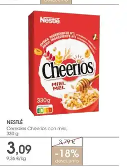 Supermercados Plaza NESTLÉ Cereales Cheerios con miel oferta