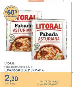 Supermercados Plaza LITORAL Fabada asturiana oferta