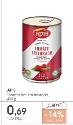 Supermercados Plaza APIS Tomate natural triturado oferta