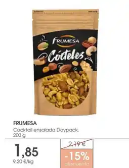 Supermercados Plaza FRUMESA Cocktail ensalada Doypack oferta