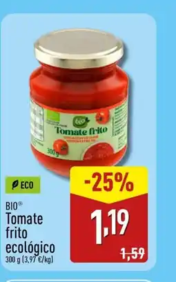ALDI BIO Tomate frito ecológico oferta