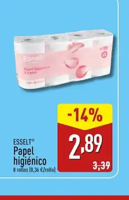 ALDI ESSELT Papel higiénico oferta