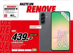 MediaMarkt SAMSUNG Smartphone Galaxy A56 5G49 oferta