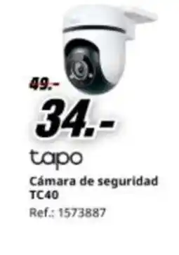 MediaMarkt TAPO Cámara de seguridad TC40 oferta