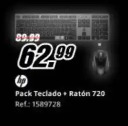 MediaMarkt HP Pack Teclado + Ratón 720 oferta