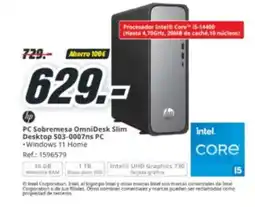 MediaMarkt HP PC Sobremesa OmniDesk Slim Desktop 503-0007ns PC oferta