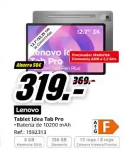 MediaMarkt LENOVO Tablet Idea Tab Pro oferta