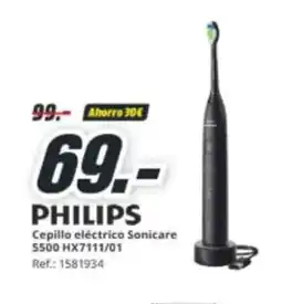 MediaMarkt PHILIPS Cepillo eléctrico Sonicare 5500 HX7111/01 oferta