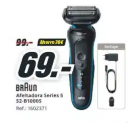 MediaMarkt BRAUN Afeitadora Series 5 52-B1000S oferta