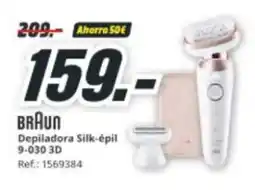 MediaMarkt BRAUN Depiladora Silk-épil 9.030 3D oferta