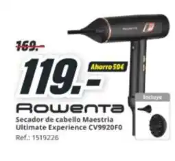 MediaMarkt ROWENTA Secador de cabello Maestria Ultimate Experience CV9920FO oferta