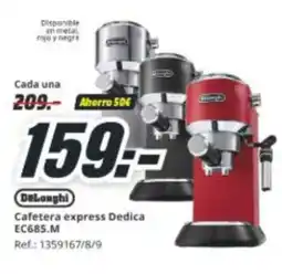 MediaMarkt DELONGHI Cafetera express Dedica EC685.M oferta