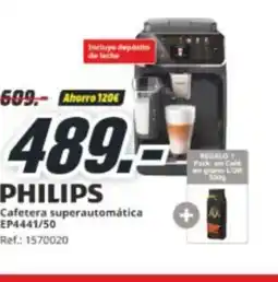 MediaMarkt PHILIPS Cafetera superautomática EP4441/50 oferta