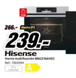 MediaMarkt HISENSE Horno multifunción BI62216AXE2 oferta