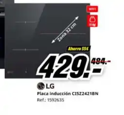 MediaMarkt LG Placa inducción CISZ2421BN oferta