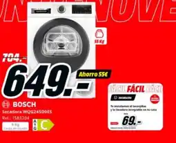 MediaMarkt BOSCH Secadora WQG245D0ES oferta