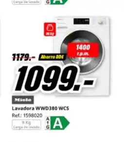 MediaMarkt MIELE Lavadora WWD380 WCS oferta