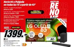 MediaMarkt LG OLED 65" 4K OLED65856LA.AEU oferta