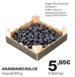 Hipercor Arándano dulce oferta