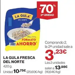 Hipercor LA GULA del norte oferta