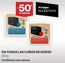 Hipercor En todas las cuñas de queso 2 oferta