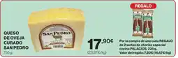 Hipercor SAN PEDRO Queso de oveja curado oferta