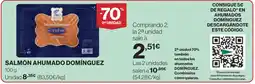 Hipercor Salmón ahumado domínguez oferta