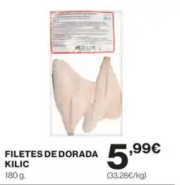 Hipercor Filetes de dorada kilic oferta