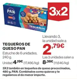 Hipercor PAN Tequeños de queso oferta