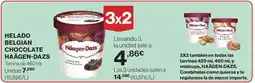 Hipercor HAÄGEN-DAZS Helado belgian chocolate oferta