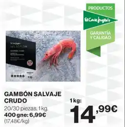 Hipercor Gambón salvaje crudo oferta