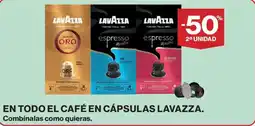 Hipercor LAVAZZA En todo el café en cápsulas oferta
