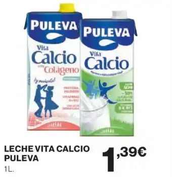 Hipercor PULEVA Leche vita calcio oferta