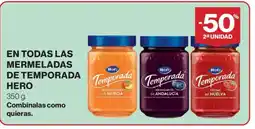 Hipercor HERO En todas las mermeladas de temporada oferta