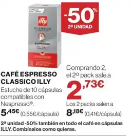 Hipercor ILLY Café espresso classico oferta