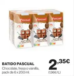 Hipercor PASCUAL Batido oferta