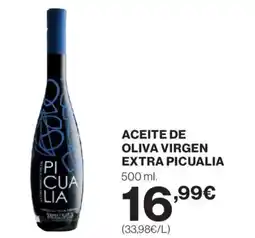 Hipercor PICUALIA Aceite de oliva virgen extra oferta